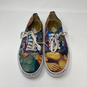 Vans x MOCA Authentic Judy Baca Shoes 10.5 Men 12 Women "Nonviolent Resistance"